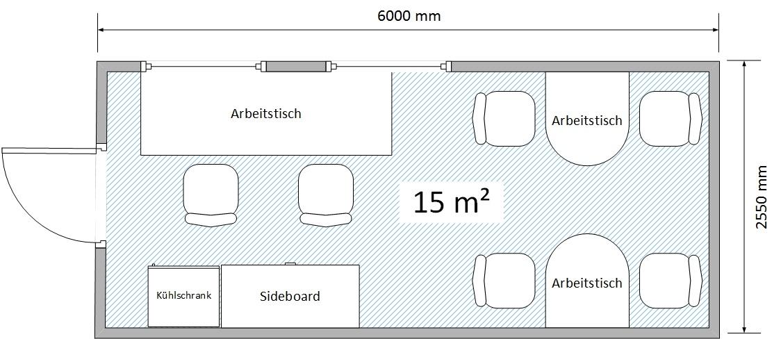 Anhängermobile klein - Fahrzeug-Skizze